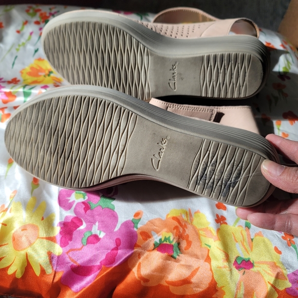 Clarks Collections Reedly Salene wedges Sandals 9 M - Picture 13 of 16